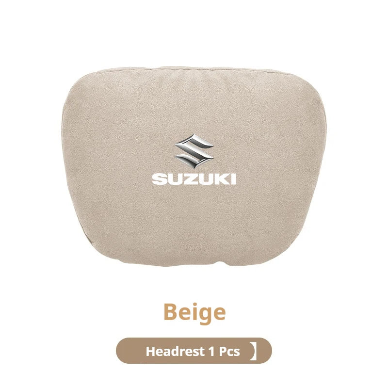 Coussin Appuie-Tête & Lombaire Voiture – Suzuki | 10 Coloris