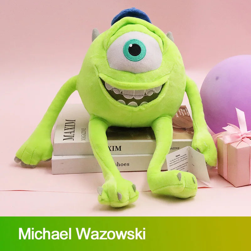 Fluffy Kawaii Sulley Mike Wazowsky Monsters University Stuffed Plush Animals Toy Sets Cute Pixar Doll For Boy Girl Birthday Gift TechVisio