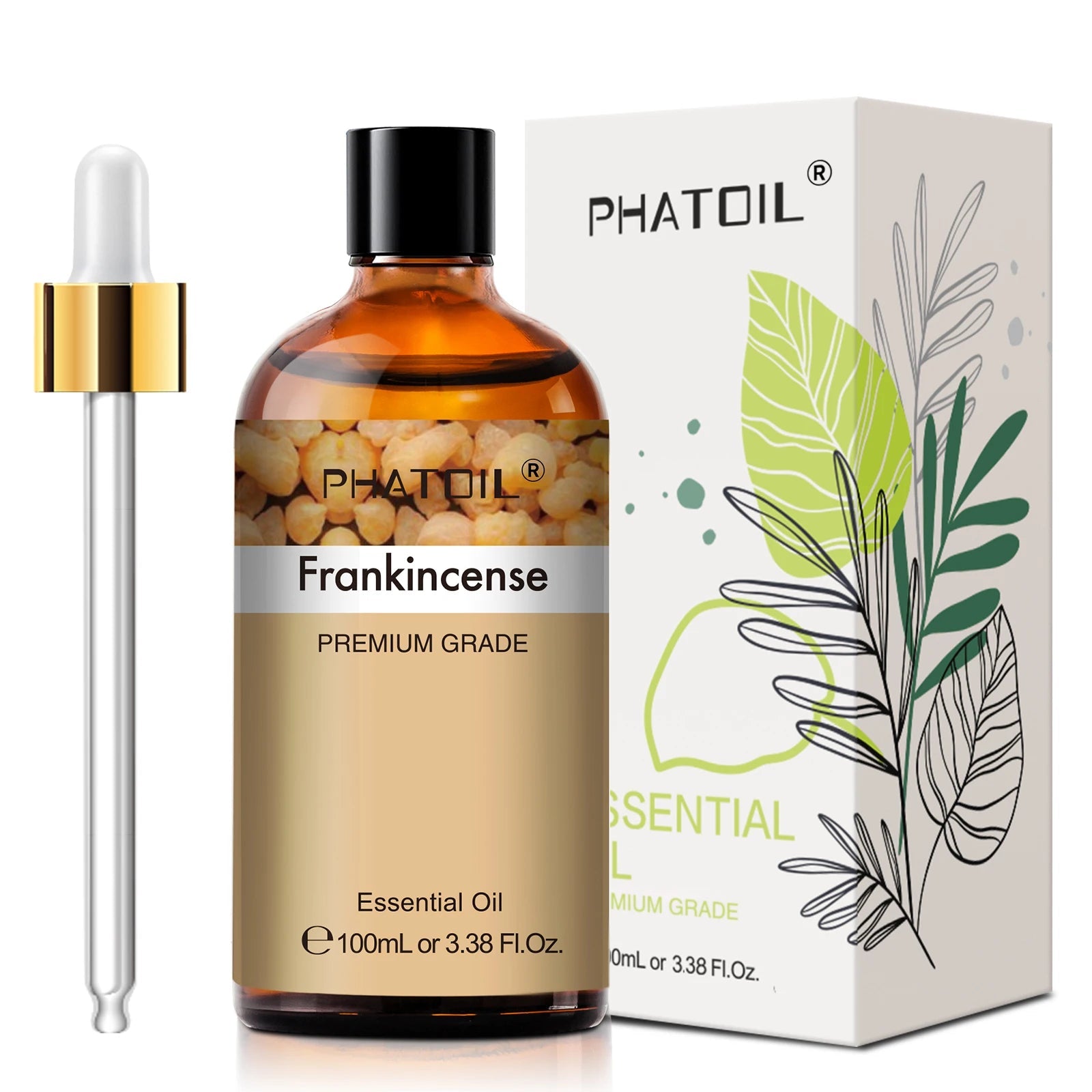 PHATOIL 100ml Pure Natural Essential Oils For Diffuser Candle Making Lavender Jasmine Vanilla Eucalyptus Aroma Essential Oil TechVisio