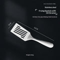 Restaurant home small pan spatula stainless steel flat spatula steak spatula pancake spatula tiramisu spatula teppanyaki spatula TechVisio