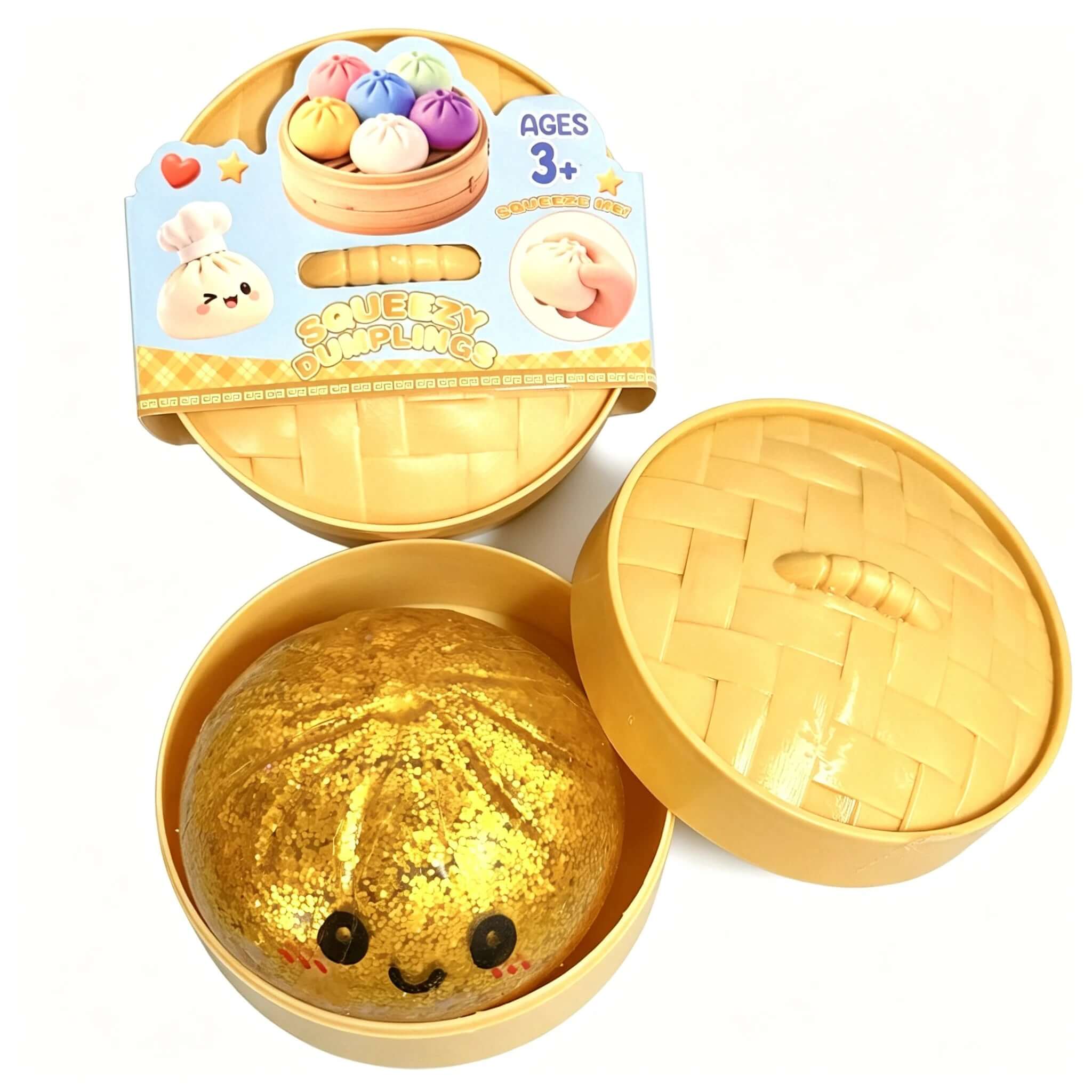 Dumpling Squishy Mysteries Dumplings Stress Relief Fidget Toys Home Office Desk Accessories Party Gift Mystery Dumpling Squishy TechVisio