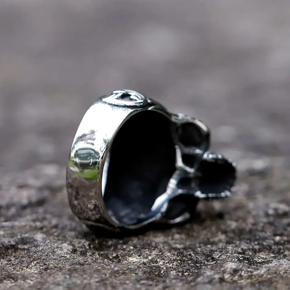 Bague Crâne Rétro Vikingar Lin