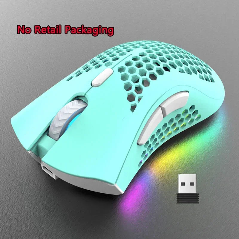 BM600 – RGB 2.4GHz Honeycomb Wireless Gaming Mouse