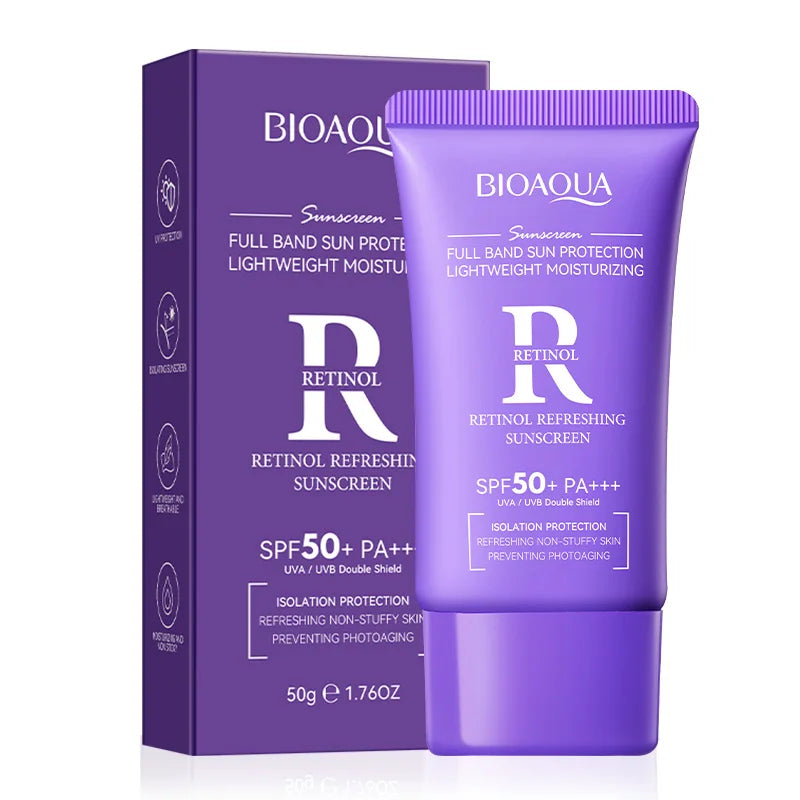 BIOAQUA Crème Solaire SPF 50 – Visage & Corps Anti-Âge BIOAQUA