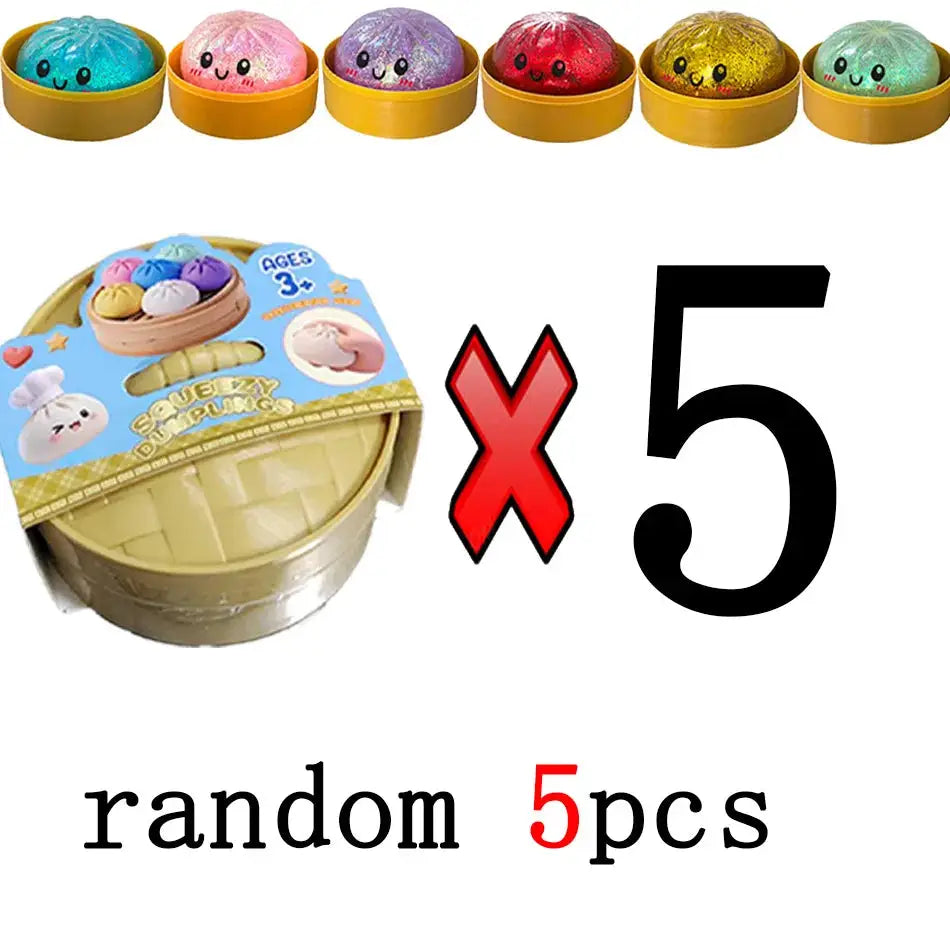 Squishy Anti-Stress Bao Ravioli TechVisio