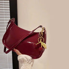 Sac à Main Femme Cuir PU Pendentif Cerise – Bandoulière Casual | 3 Coloris TechVisio