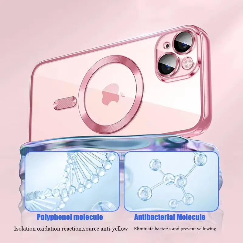 Coque iPhone BYGJMY – Silicone Ultra-Fine | MagSafe | 6 Coloris | 11-16