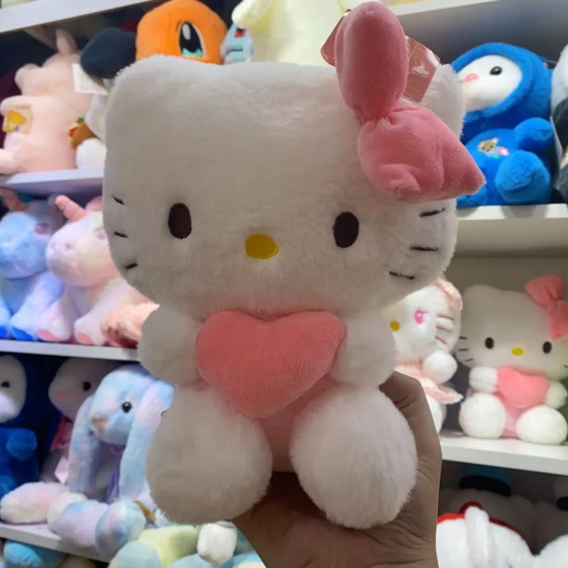 Peluche Coussin Sanrio 22cm – Hello Kitty, Kuromi, Melody, Cinnamoroll