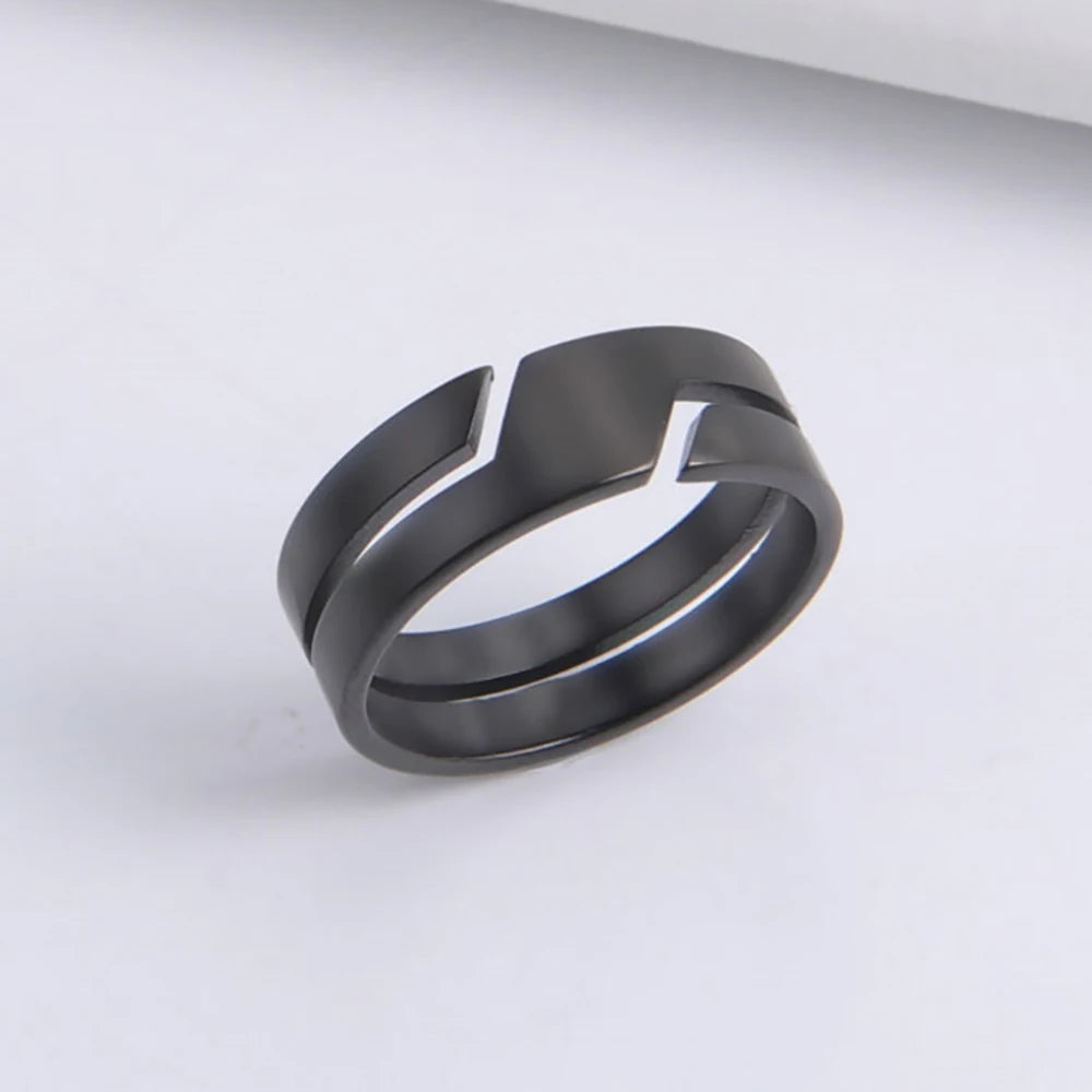 Bague Acier Inoxydable – 3,99€ Seulement • Anti-Allergie • Ne Rouille Jamais
