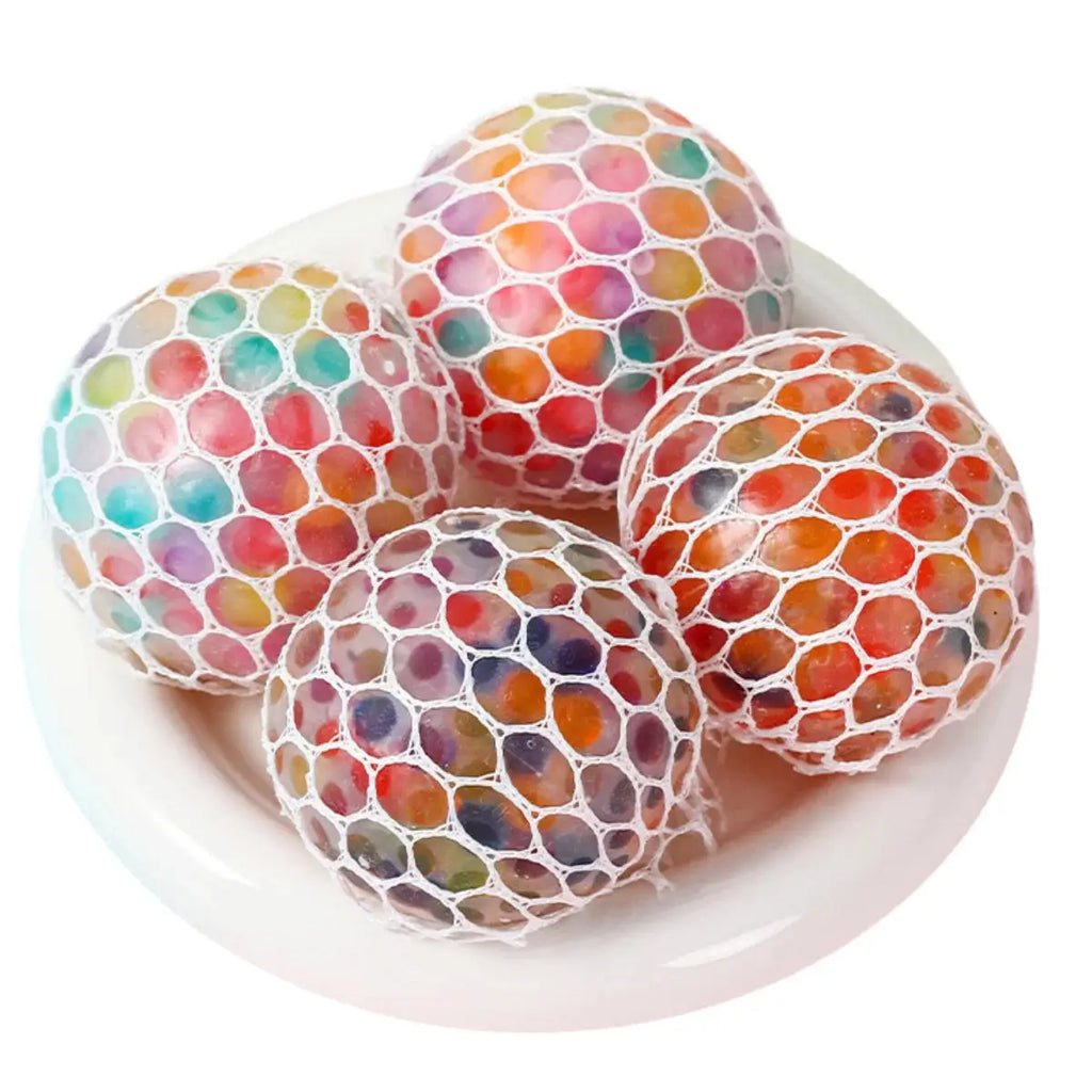 Balle Squishy Anti-stress arc-en-ciel Datgo