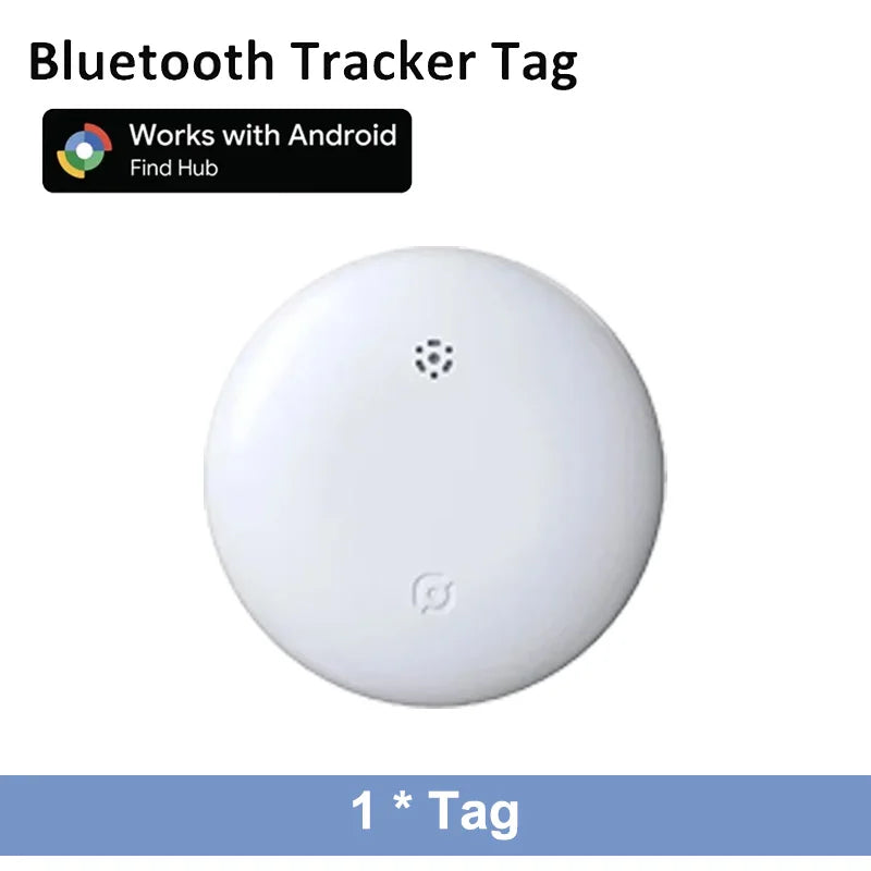 Bluetooth Tracker Compatible with Google Find My (Android Only), Tracker for Pets, Cat Location Tracker with Holder, Cat Collar TechVisio