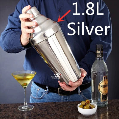 Boston Cocktail Shaker Martini Bar Cocktail Shaker Stainless Steel Boston Flair Mixing Tin Set Bar Tool TechVisio