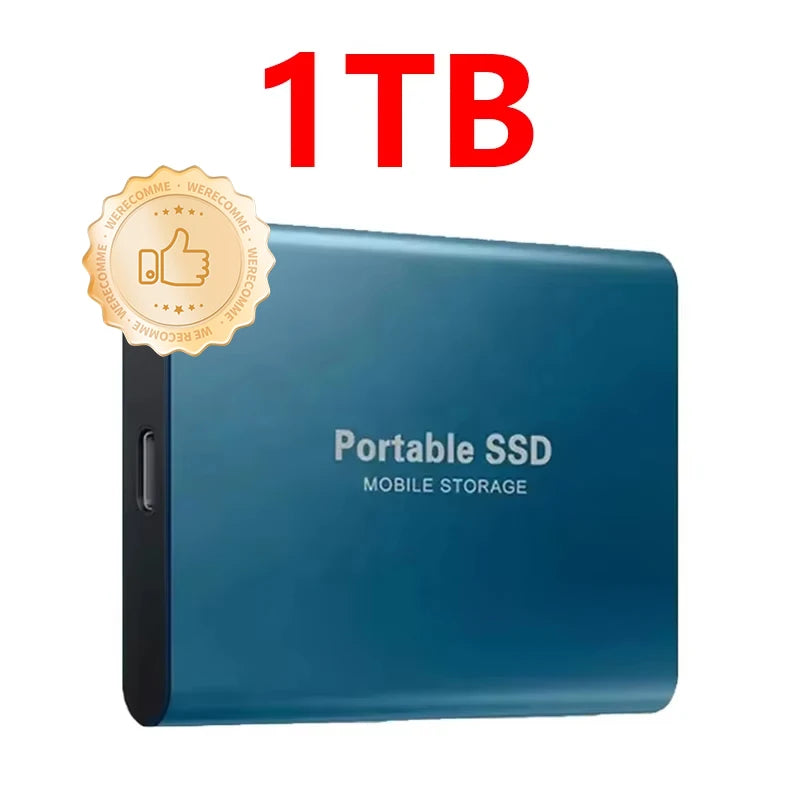 Stoßfeste externe tragbare SSD – 1 TB bis 16 TB, USB 3.2 Typ-C, Windows & Mac