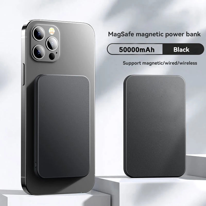 Lenovo Magnetic Wireless Power Bank 22.5W PD Fast Charger 500000mAh Magsafes Powerbank External Battery For iPhone Xiaomi TechVisio