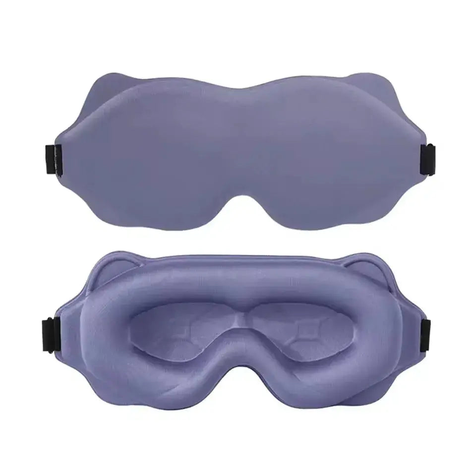 Masque Sommeil 3D Contouré – Occultant 100% | Zéro Pression | 6 Coloris TechVisio