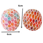 Balle Squishy Anti-stress arc-en-ciel Datgo
