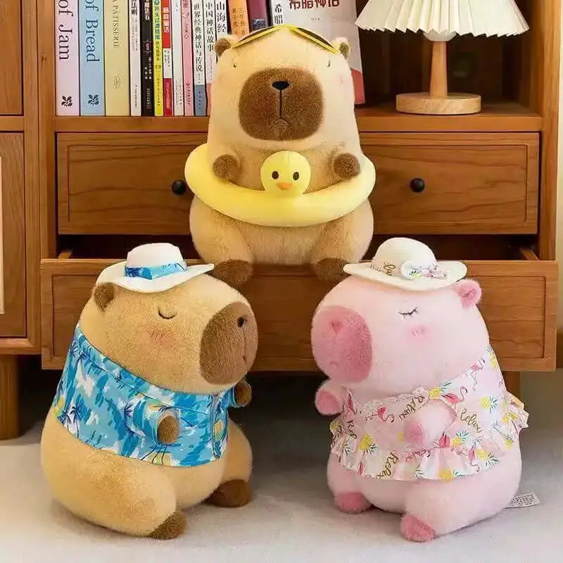Peluche Capybara 23cm Kawaii – Doudou Anime Cadeau Noël Enfant TechVisio