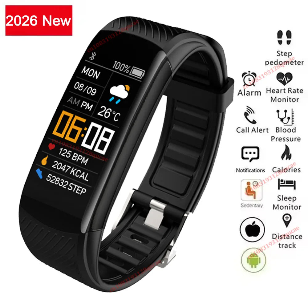 Bracelet Connecté Fitness Tracker – Cardio, Sommeil, GPS
