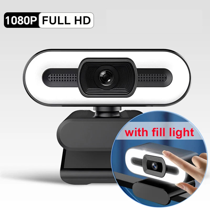 4K Webcam Video Camera 2K Autofocus Streaming Web Cam With Microphone Full HD 1080P Webcams for PC/Computer/Laptop TechVisio