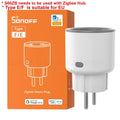 Prise Zigbee SONOFF S60ZBTPF – 16A | Suivi Énergie | Smart Home TechVisio