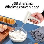 Batteur Électrique Sans Fil Portable 3 Vitesses – Pâtisserie TechVisio