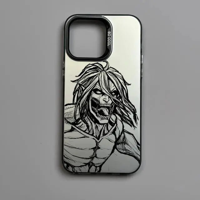 Coque iPhone Anime Attack on Titan – Mat Anti-Choc TechVisio