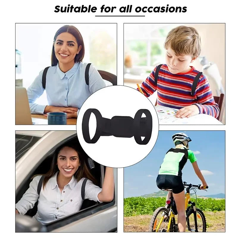 Adjustable Posture Corrector Back Support Shoulder Belt Rectify Straighten Correction Spine Corrector Health Postural Fixer Tap TechVisio
