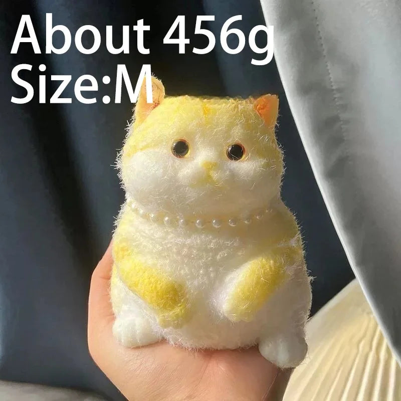 Squishy Chat Kawaii Silicone Anti-Stress – 4 Designs & 2 Tailles TechVisio