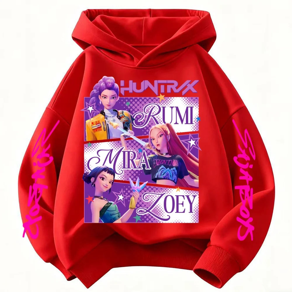 2026 Fall Magic Fantasy Hoodie for Girls Boys Cute Princess Style Pullover Sweatshirt Trendy Korean Style Daily Casual Wear TechVisio