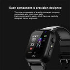 Lenovo 2026 New Kids 5G GPS Smart Watch SOS Video Call Sim Card HD Camera Waterproof Child Watch for Boys Girls Support Earphone TechVisio