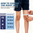 Genouillères de Compression Sport EVA Anti-Glisse Respirantes – 3 Coloris 4 Tailles TechVisio