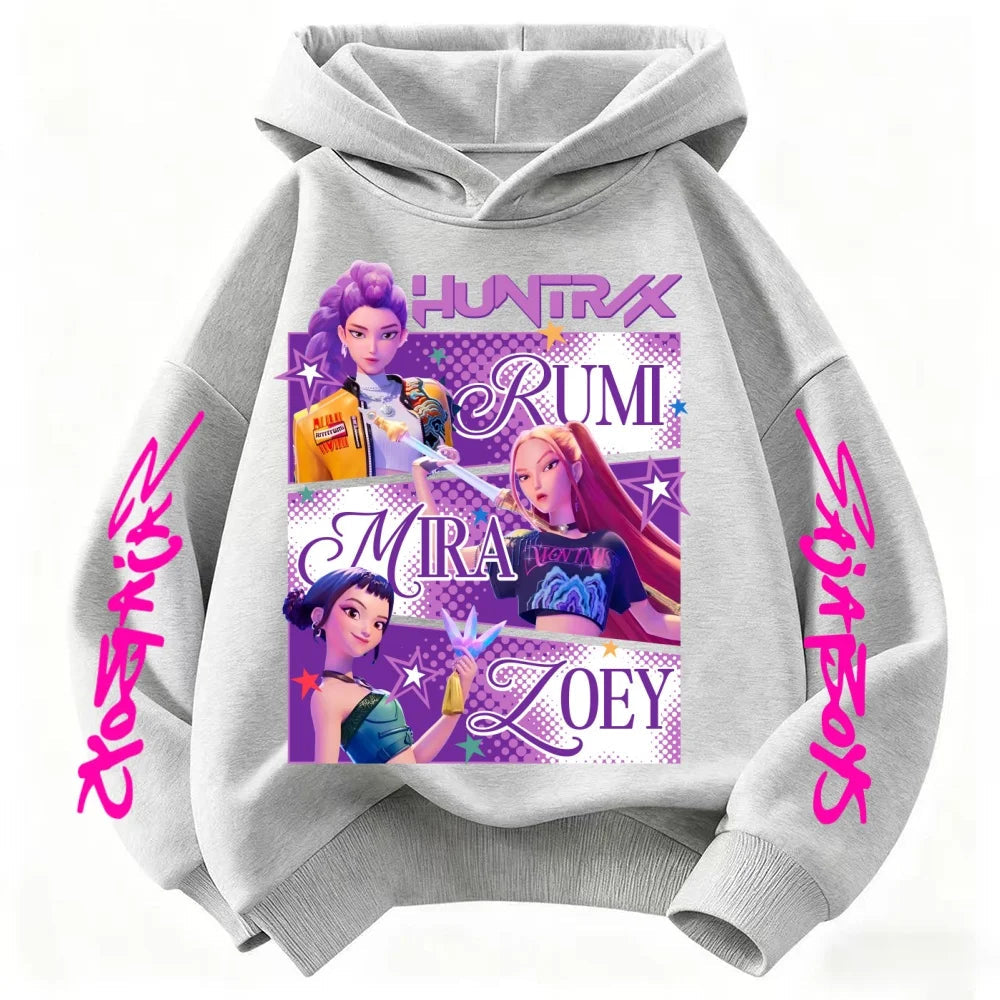 2026 Fall Magic Fantasy Hoodie for Girls Boys Cute Princess Style Pullover Sweatshirt Trendy Korean Style Daily Casual Wear TechVisio