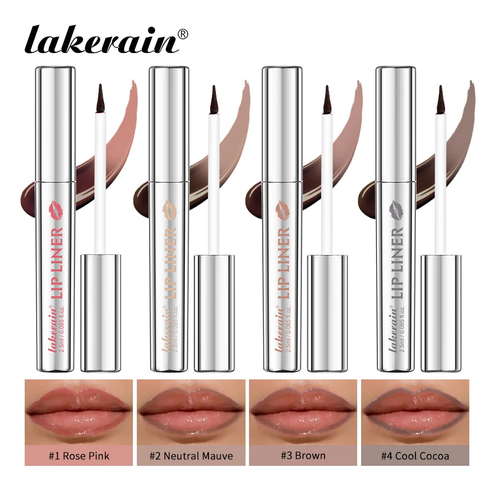 Lip Liner Pencil Peel Off Lip Stain Tattoo Long Wearing Matte Waterproof Smudge Proof Transfer Proof Lip Cosmetic For All Day TechVisio