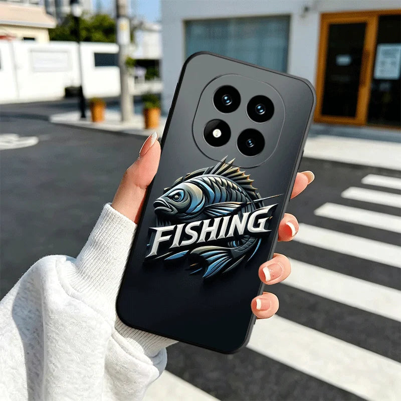 Xiaomi Redmi Note Pêche Nash Fishing Hülle – Weiches TPU Silikon, Redmi Note 10 bis 15 Pro
