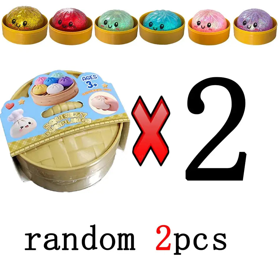 Squishy Anti-Stress Bao Ravioli TechVisio