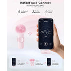 Micro Lavalier Sans Fil Basix — Anti-bruit iPhone USB-C Android TechVisio