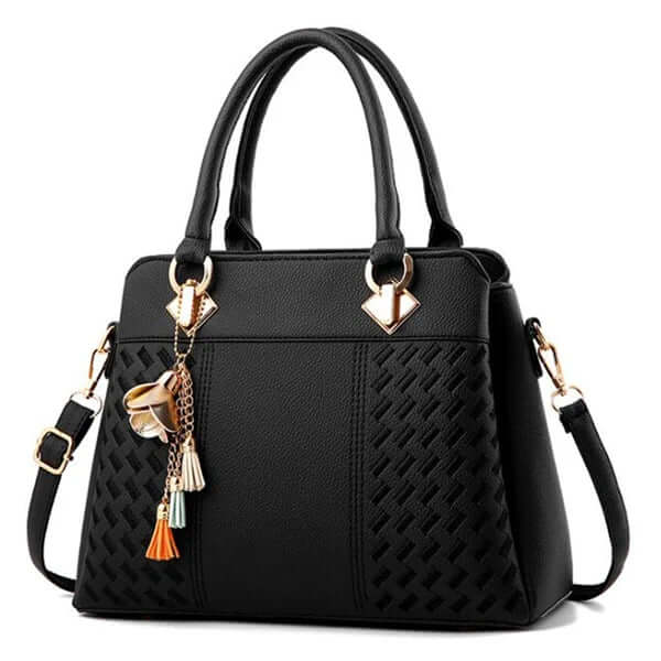Gusure Luxury Handbag Women Crossbody Bag with tassel hanging Large Capacity Female Shoulder Bags Embroidery Tote Sac A Main TechVisio