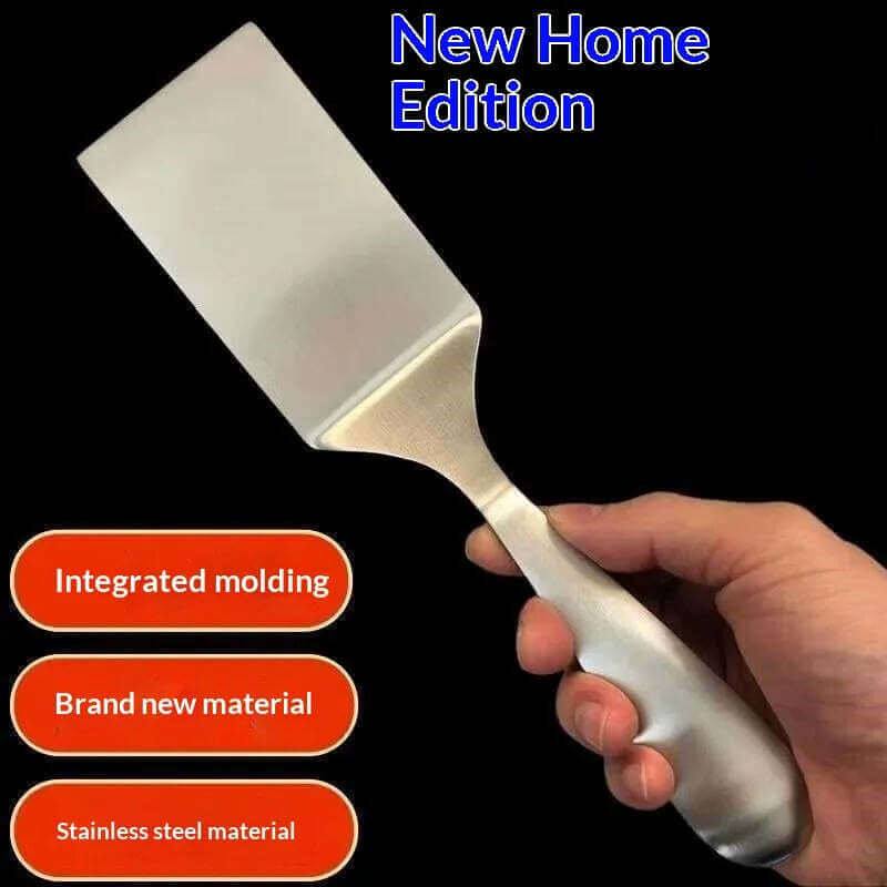 Spatule Inox Professionnelle – Steak Crêpes Teppanyaki Tiramisu TechVisio