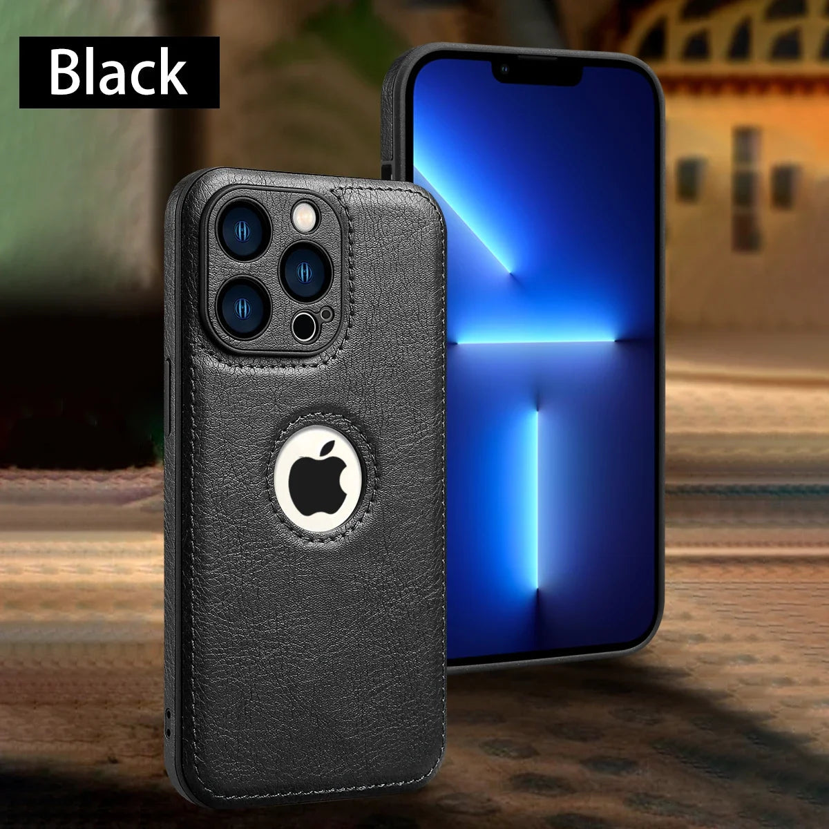High Quality PU Leather Case for Apple iPhone 17 Pro Max 11 12 13 14 15 16 Plus Logo View Luxury Business Mobile Phone Cover TechVisio