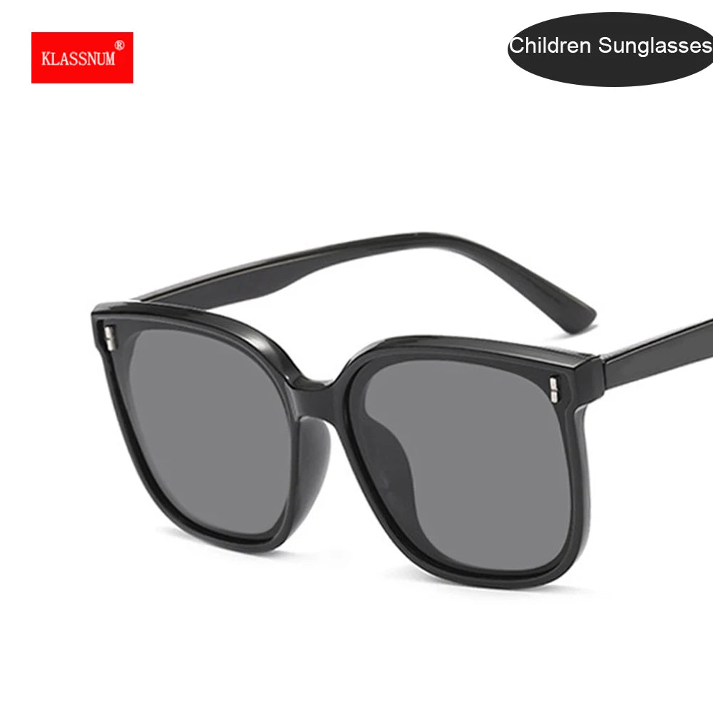 Boys Sunglasses Children Oversize Sunglasses Girls Sun Glasses Vintage Baby Round Eyeglasses Black Oculos Eyewear UV400 2026 New TechVisio