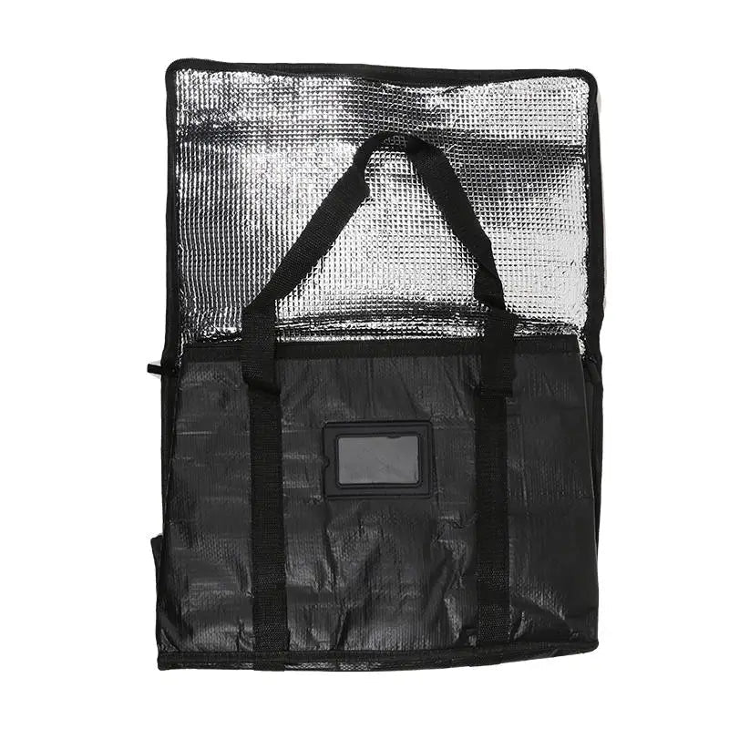 1pc Large Insulated Picnic Bags, Thermal Food Cooler Tote for Outdoor Camping Beach, Leakproof Portable Cooler Bag with Zipper TechVisio
