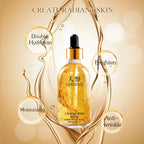 100ml 24k Gold Hyaluronic Acid Nicotinamide Face Serum Anti Aging Facial Lifting Collagen Essence Skin Care Whitening Serum TechVisio