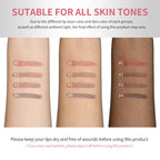 Lip Liner Pencil Peel Off Lip Stain Tattoo Long Wearing Matte Waterproof Smudge Proof Transfer Proof Lip Cosmetic For All Day TechVisio