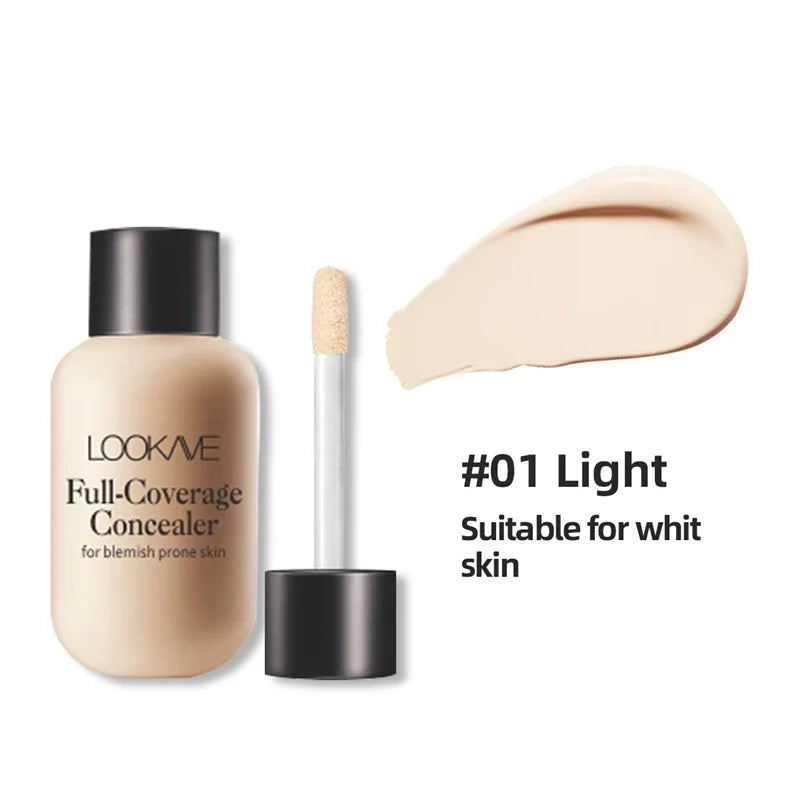 LAIKOU BB Cream 18 Hour Longlasting Liquid Foundation Waterproof Anti-acne Marks Flawless Natural Face Base Makeup Moisturize TechVisio