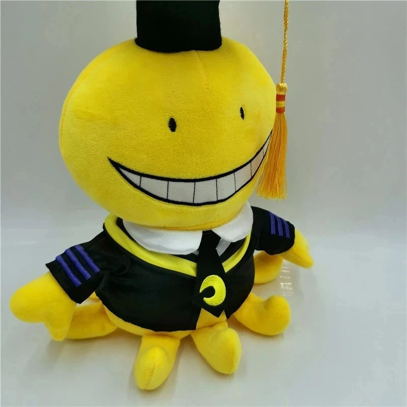Animals Octopus doll Korosensei Koro Sensei Teacher Plush Stuffed Toys Cartoon Dolls Graduate Kids Assassination Classroom TechVisio