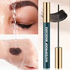4D Mascara, Black, Waterproof, Ultra-Long, Volumizing, Long-Lasting Smudge-Proof, Perfect Festivals and Special Occasions TechVisio