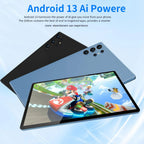 BDF-H39 New Upgraded Version 5G Android Tablets 10.1 Inch Octa Core 6GB+128GB Rom 4G Dual SIM Dual WiFi Education Tablet 6000mAh TechVisio
