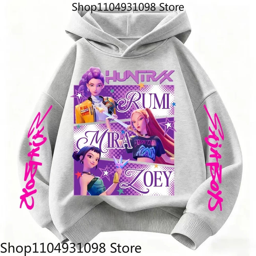 2026 Fall Magic Fantasy Hoodie for Girls Boys Cute Princess Style Pullover Sweatshirt Trendy Korean Style Daily Casual Wear TechVisio