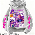2026 Fall Magic Fantasy Hoodie for Girls Boys Cute Princess Style Pullover Sweatshirt Trendy Korean Style Daily Casual Wear TechVisio