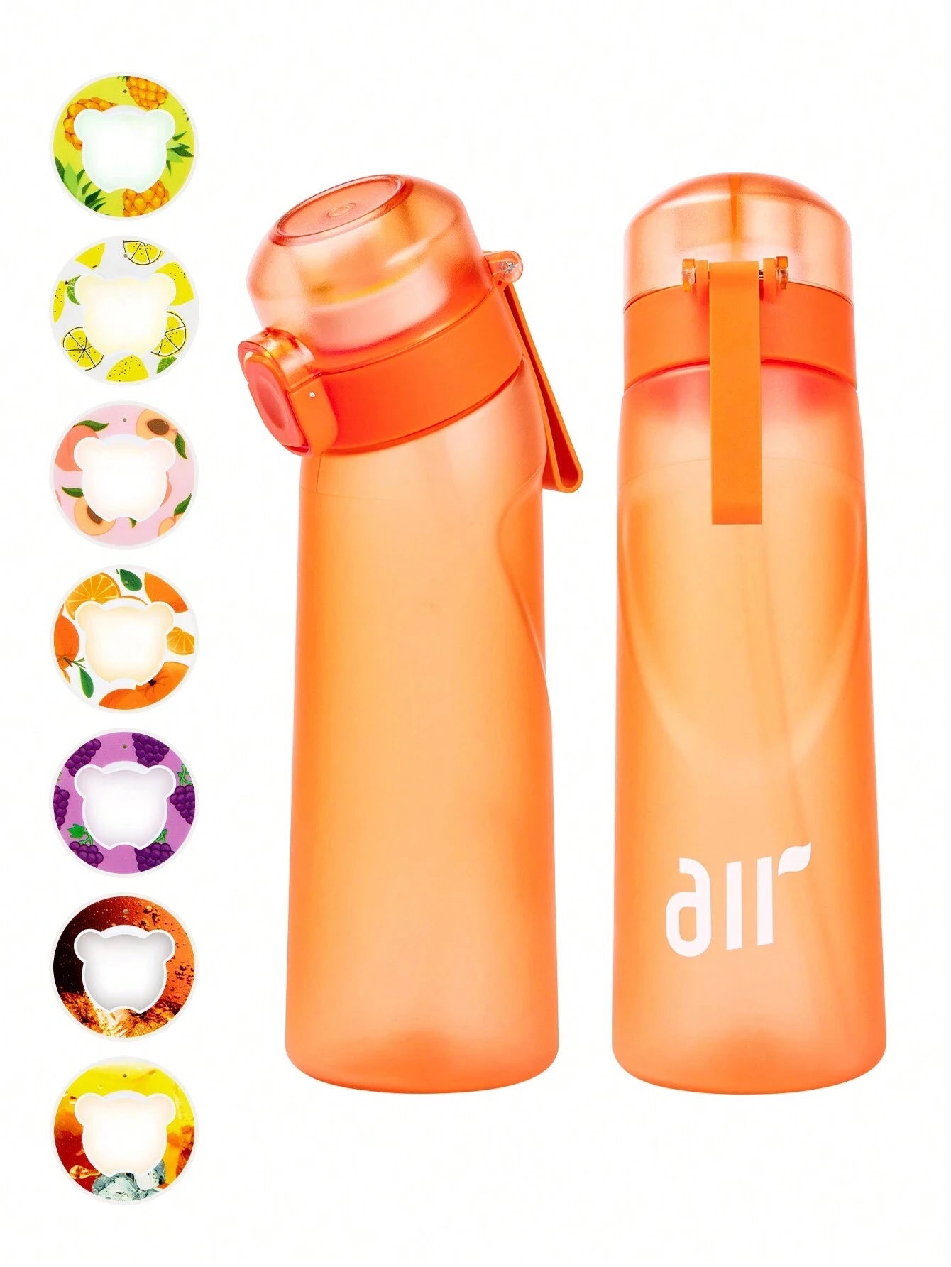 Gourde Aromatisée 800ml – Pod Fruité & Paille
